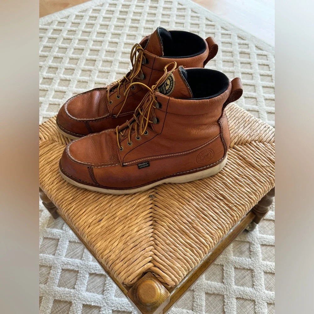 Red Wing Irish Setter Wingshooter Waterproof Brown Leather Boots Men’s Size 13 D